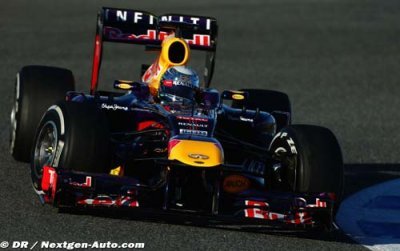 Barcelone, jour 1&nbsp;: Vettel le plus rapide à la pause