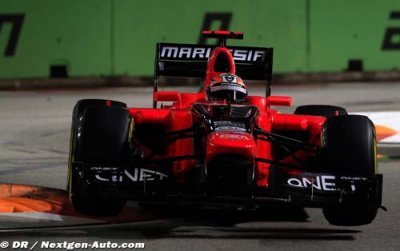 Singapore - Team reaction after the race