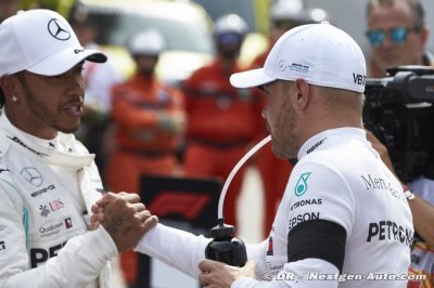 Hamilton&nbsp;: Prolonger avec Bottas, ’une décision intelligente de la part de Mercedes’