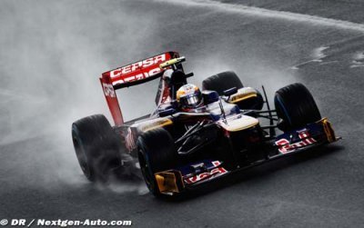 Jean-Eric Vergne marque ses premiers points en F1