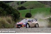 A mud bath for the Citroën DS3 WRCs