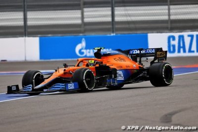 Le GP de Russie 2021 a été un ’tournant’ pour McLaren F1 et Norris
