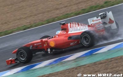 Alonso, Massa, Hamilton et Button piégés en Q1