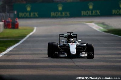 Monza, L3&nbsp;: Hamilton devant Rosberg et les Ferrari