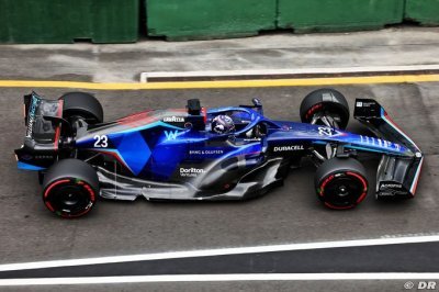 Williams a enlevé de la peinture sur sa F1 en Australie