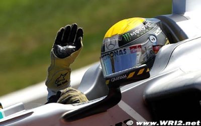 Rosberg arrive chez lui avec un moral tout neuf