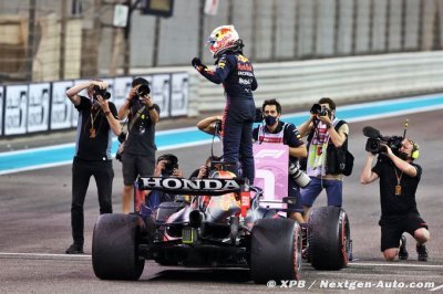 Verstappen et Red Bull estiment avoir enfin eu ’un peu de chance’