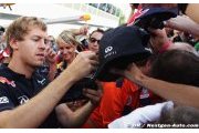 Vettel n'aime pas Facebook et Twitter