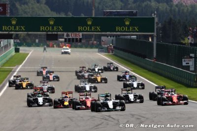 Rosberg wins dramatic Belgian GP