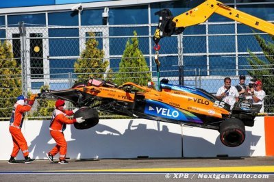 Sainz note les défauts du virage où il a eu son accident en Russie
