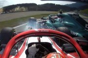 Räikkönen pénalisé pour l'accrochage avec Vettel, Mazepin et Latifi sanctionnés
