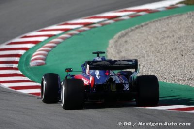 Albon a été bien aidé par une Toro Rosso STR14 ’sans mauvaise surprise’