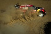 The C3 WRC tackles the scorching and twisty Sardinian roads