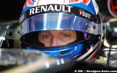 Grosjean vise la première ligne en Espagne