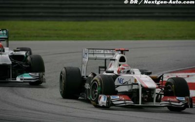China 2011 - GP Preview - Sauber Ferrari