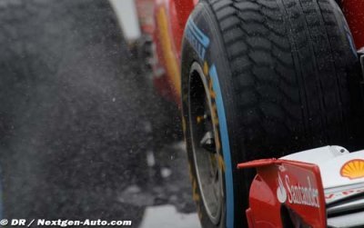 Pirelli&nbsp;: une première pole signée avec les pneus pluie