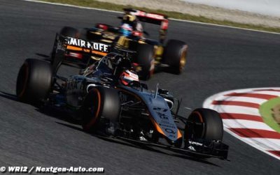 Race - Spanish GP report: Force India Mercedes