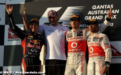 Button ouvre le bal à Melbourne