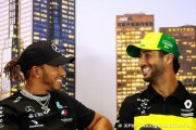 Ricciardo explique ce qui fait de Hamilton un pilote 'remarquable'