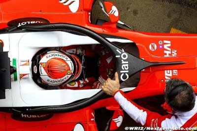 Un Halo ’version 2’ testé par Ferrari demain en Autriche