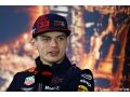 Comme tous les pilotes, Verstappen aura très peu d'influence sur sa F1 de 2021