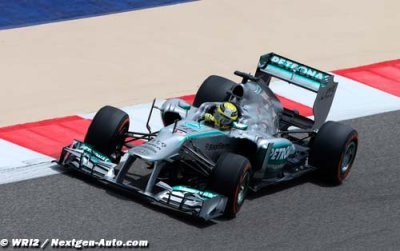 Rosberg reveals tyre failure in Bahrain testing