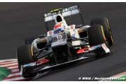 Sergio Perez hindered by mechanical issue in second practice