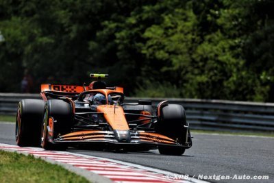 Rapide, Norris souhaite une McLaren plus facile à piloter sur le Hungaroring