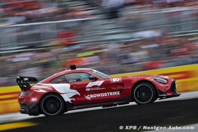 La Safety Car a fêté ses 50 ans en F1 au Grand Prix du Canada