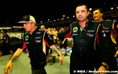 Lotus abandonne l’objectif de finir 2ème