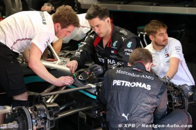 Le Dual Axis Steering tel qu’imaginé par Mercedes F1 ne survivra pas à 2020