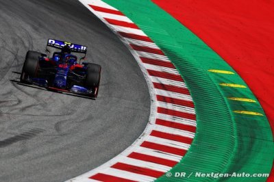 Toro Rosso à court de rythme au Red Bull Ring