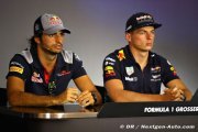 Sainz ne pense pas que Verstappen ait bloqué sa promotion chez Red Bull