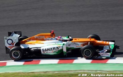 Force India positive despite di Resta’s mistake during practice