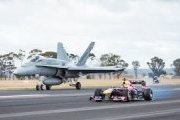Video - F1 Car vs F/A-18 Hornet