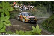 Broken damper ends Solberg's charge for victory