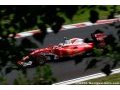 Ferrari racing heavier car in Hungary