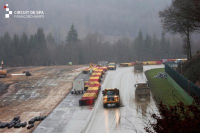 Spa-Francorchamps&nbsp;: Les bacs à graviers sont de retour (+ photos)