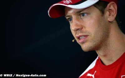 Vettel&nbsp;: Il nous faudrait davantage d’adhérence mécanique