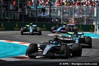 Hamilton content de son rythme à Miami, Russell soupçonne un souci sur sa W15