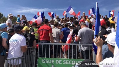 Romain Grosjean aura sa tribune au Grand Prix de France