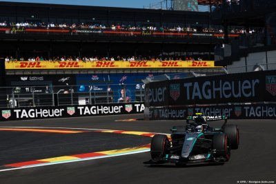 GP d’Espagne, EL3&nbsp;: Antonelli devance Leclerc, Hamilton et Bearman dans le mur