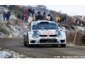 Strong debut: Volkswagen finishes Monte in second place