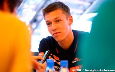 Kvyat&nbsp;: le petit qui monte, qui monte...
