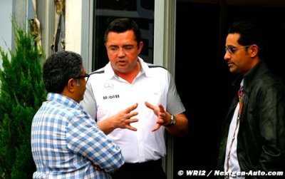 Boullier&nbsp;: McLaren veut consolider sa 1ère place grâce aux développements