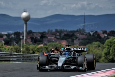 Russell jokes Kimi ’wasn’t supposed to say that’