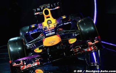 La Red Bull RB9, élue voiture de course de l’année