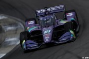 Grosjean signe une très belle première qualif en IndyCar