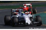 Williams vise désormais la 2ème place du championnat