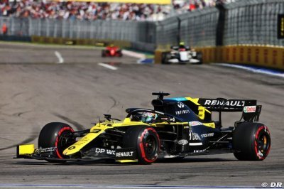 Pour Ricciardo, Renault F1 ne peut pas encore signer de podium à la régulière